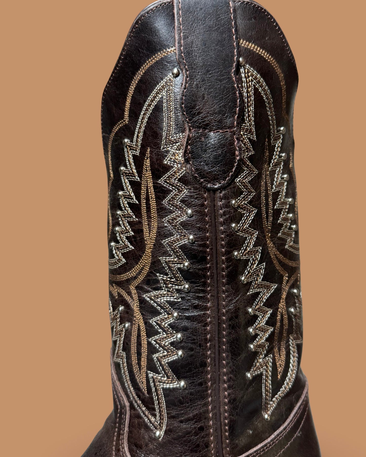 Brown Grisly Rodeo Leather Women’s Boots