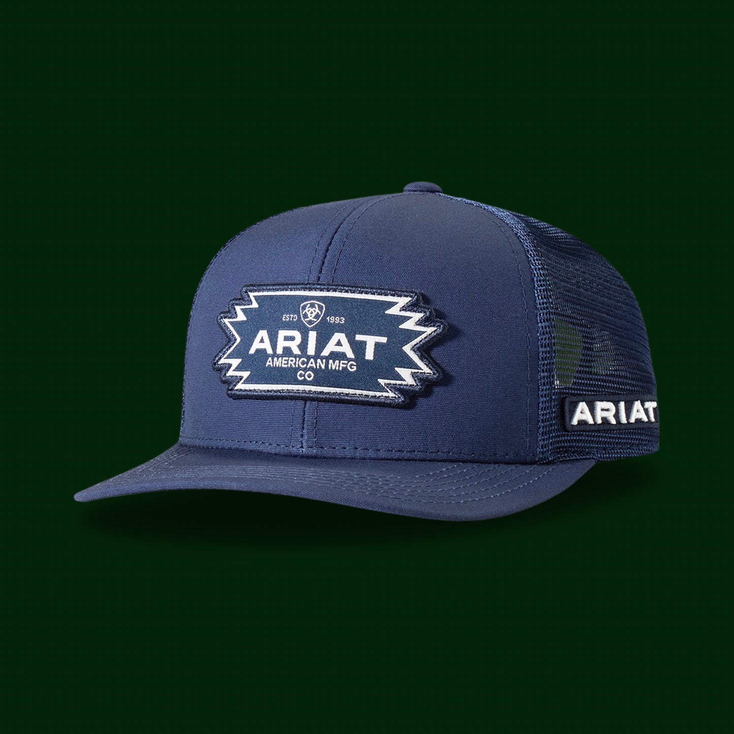 Ariat Navy Blue Patch Hat