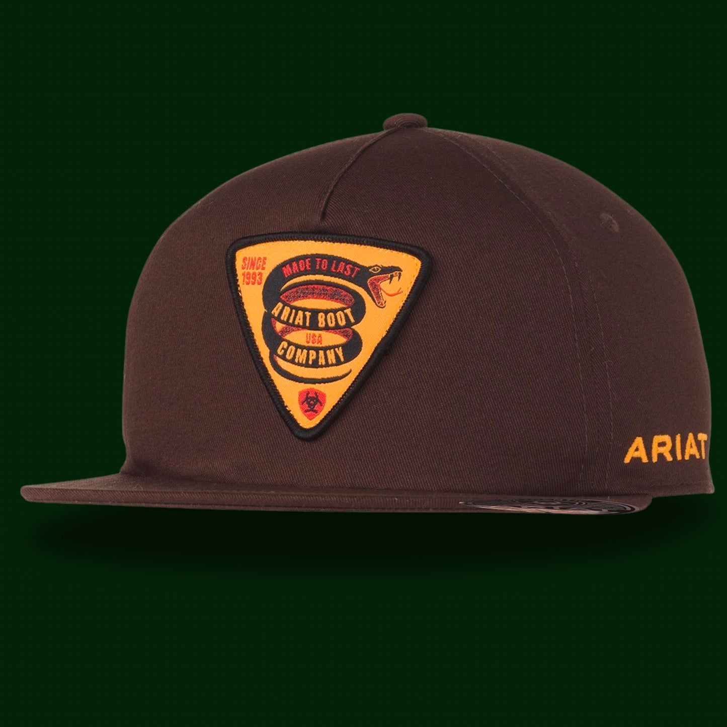 Ariat Brown Python Hat