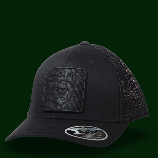 Ariat Black on Black Logo Hat