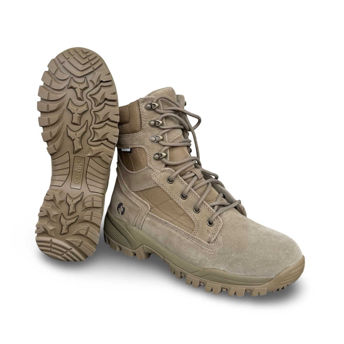 Cactus Lace Up Work Boots Waterproof