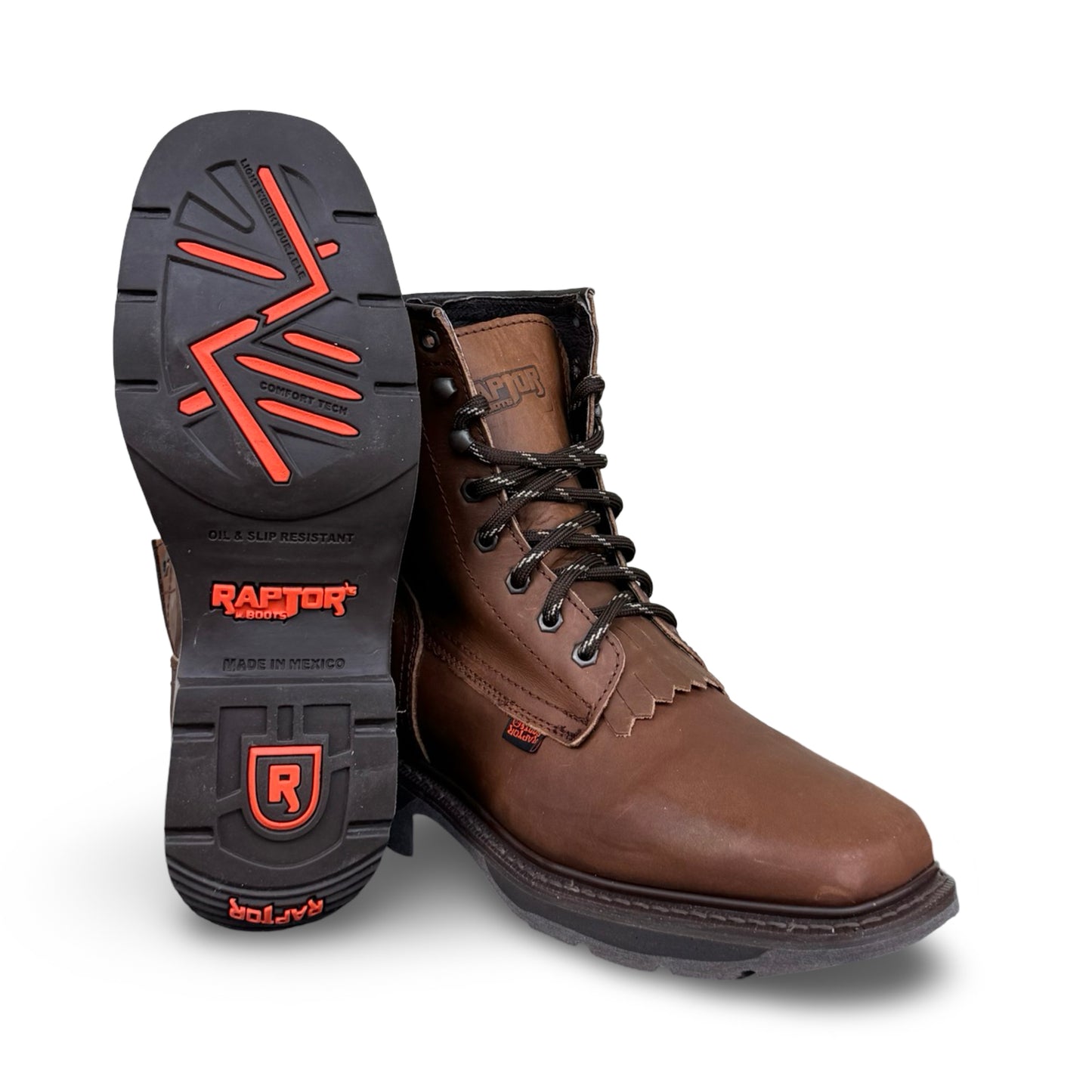 Raptor Laceup Work Boots (9")